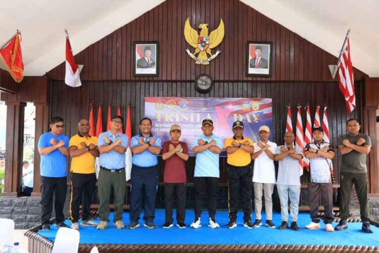 Kapolda Papua Hadiri Trisila X Day, Perkuat Sinergi TNI-Polri di Jayapura