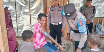 Subsatgas Keladi Sagu Rasaka Cartenz 2025 Hadirkan Layanan Kesehatan Gratis Bagi warga Lanny Jaya