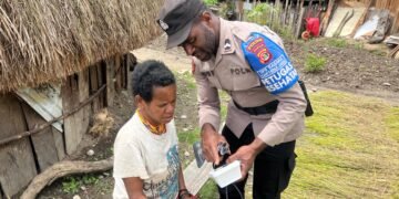 Tak Pernah Lelah Mengabdi: Subsatgas Keladi Sagu Operasi Rasaka Cartenz 2025 Terus Menyapa dan Menyehatkan Warga Lanny Jaya