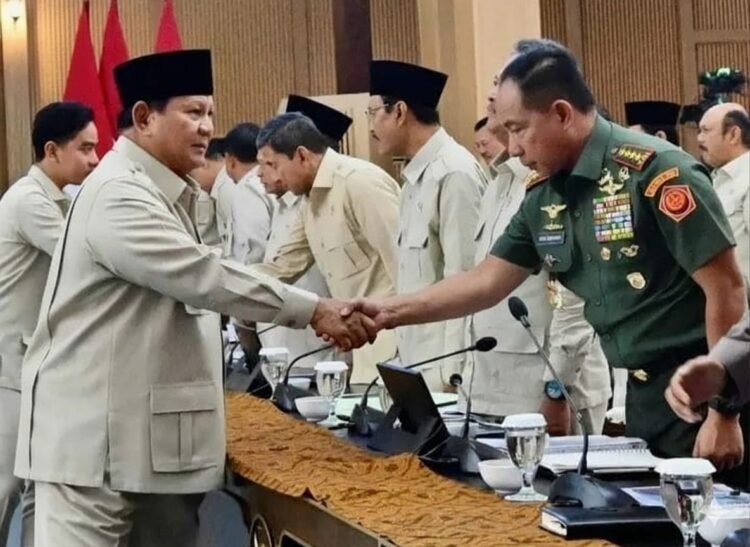 Panglima TNI Hadiri Taklimat Awal Tahun 2026 Presiden RI di Hambalang