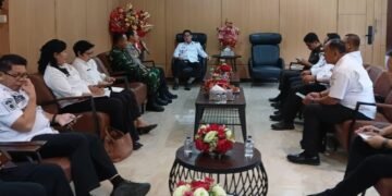 Sinergi Dalam Penanganan Bencana, Dandim 1310/Bitung Bersama Forkopimda Kota Bitung Gelar Rapat Koordinasi