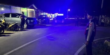 Cegah Gangguan Kamtibmas, Sat Samapta Polres Sarmi Gencarkan Patroli Malam