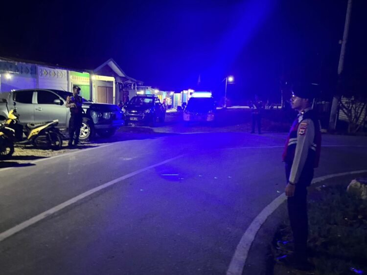 Cegah Gangguan Kamtibmas, Sat Samapta Polres Sarmi Gencarkan Patroli Malam