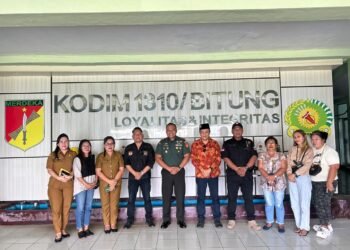 Sinergi TNI dan Elemen Masyarakat, Kodim 1310/Bitung Bersama Ormas POLA Siap Wujudkan Kamtibmas di Kota Bitung