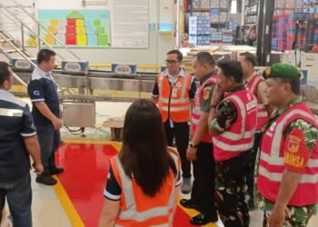 Pererat Hubungan Kemitraan, Dandim 1310/Bitung Kunjungan Kerja ke PT Tirta Investama Airmadidi