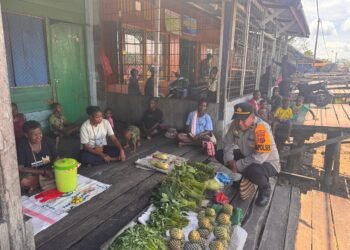 Tingkatkan Keamanan Wilayah, Polsek Citsk Mitak Laksanakan Patroli Dialogis