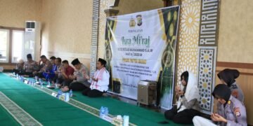 ‎Polda Papua Barat Gelar Peringatan Isra Mi’raj Nabi Muhammad SAW 1447 H