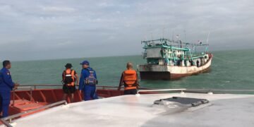 Kecelakaan Kapal K.M. Bintang Laut di Perairan Arafura, Tim SAR Gabungan Lanjutkan Pencarian