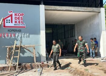 Target 1 KDKMP Siap Diresmikan, Kasdam XIII/Merdeka Tinjau Pembangunan KDKMP di Desa Kauditan Dua