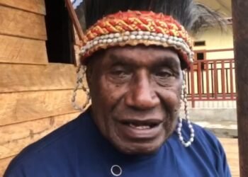 Tokoh Adat Kamoro Iwaka Ajak Warga Jaga Keamanan Demi Masa Depan Mimika