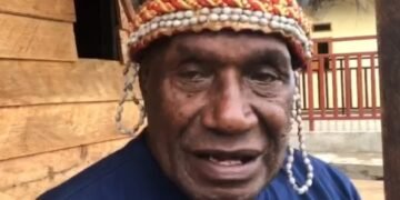 Tokoh Adat Kamoro Iwaka Ajak Warga Jaga Keamanan Demi Masa Depan Mimika