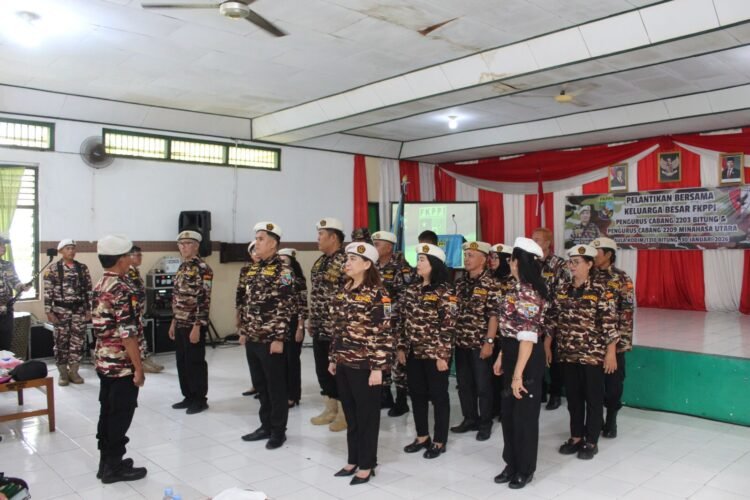 Momen Pelantikan Pengurus Cabang, Sinergi Kodim 1310/Bitung dan FKPPI Bangun Komunikasi Yang Baik Dengan Elemen Masyarakat