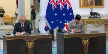 Perkuat Kemitraan Strategis Indonesia-Australia, Presiden Prabowo dan PM Albanese Tandatangani Traktat Keamanan Bersama