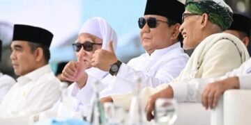 Presiden Prabowo Hadiri Mujahadah Kubro Satu Abad NU, Tegaskan Sinergi Ulama dan Negara