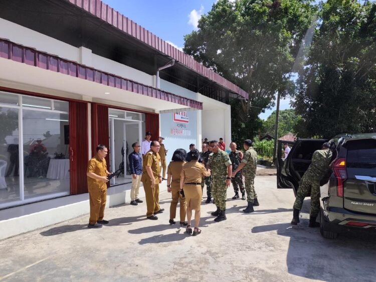 Dorong Percepatan Pembangunan Desa, Kasdam Merdeka Turun Langsung Tinjau Progres Koperasi Merah Putih di Kauditan II