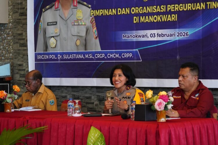 Wakapolda Papua Barat Laksanakan Pertemuan Bersama Rektor Perguruan Tinggi di Manokwari