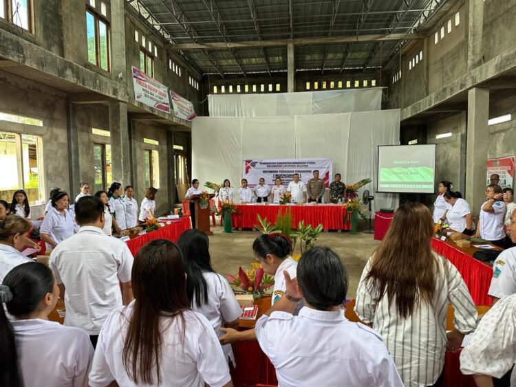 Perkuat Koordinasi Wilayah, Danramil Likupang Hadiri Pra Musrenbang Kecamatan dan Pra Musrenbang Tematik Stunting