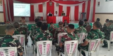 Dibekali Cara Pengoperasian Portal, Babinsa Kodim 1310/Bitung dan PT Agrinas Pangan Nusantara Bersinergi Percepat Pembangunan KDKMP