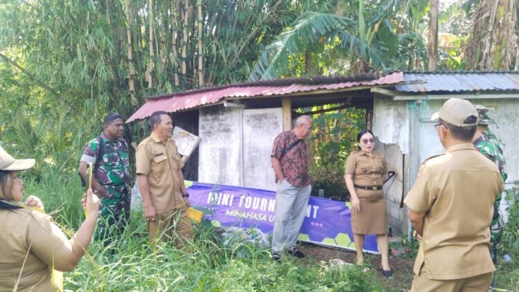 Pastikan Survey Lahan Berjalan Aman, Danramil 05 Kauditan Kawal Pengukuran Lokasi KDKMP