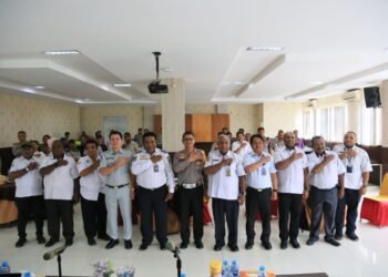 ‎Ditlantas Polda Papua Barat Gelar Forum Lalu Lintas, Tekankan Kolaborasi Keselamatan Berkendara ‎