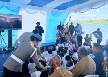 Wakapolda Papua Barat Resmikan SPPG Terpencil di Kampung Wamesa, Dukung Program Makan Bergizi Gratis