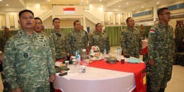 Dandim 1310 Bitung memaparkan Program Indonesia Asri dan Kesiapan MA Yon TP Makawidey Pada Rapim Tingkat Kodam XIII/Merdeka