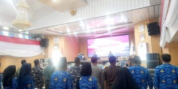 Komitmen Perkuat Sinergi Jaga Kerukunan, Danramil 1310-01/Bitung Hadiri Pengukuhan FKUB, FKDM dan FKBT