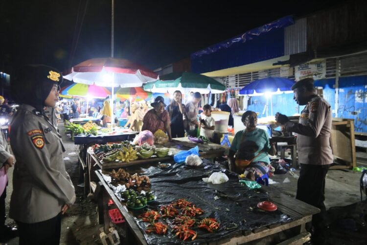 Polda Papua Barat Laksanakan Patroli Operasi Pekat Mansinam Jelang Idul Fitri
