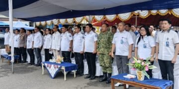 Pastikan Kebutuhan Dasar Masyarakat Tetap Terpenuhi, Dandim 1310/Bitung Bersama Forkopimda Kota Bitung Dampingi Gubernur Sulut Pantau Pasar Murah