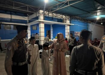 Ditlantas Polda Papua Barat Gelar Buka Puasa Bersama Santri dan Mitra Media