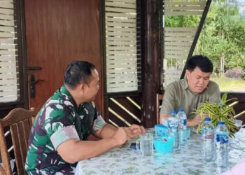 Dandim 1310/Bitung dan Ketua Fraksi Gerindra Sinkronkan Program Strategis Nasional di Kota Bitung