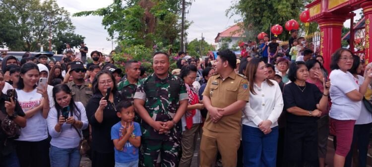 Perkokoh Nilai Toleransi, Dandim 1310/Bitung dan Forkopimda Bitung Hadiri Prosesi Keagamaan Goan Siao/Cap Go Meh 2577 Kongzili Tahun 2026