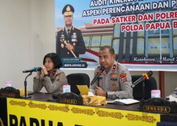 Polda Papua Barat Gelar Taklimat Awal Audit Kinerja Tahap I TA 2026