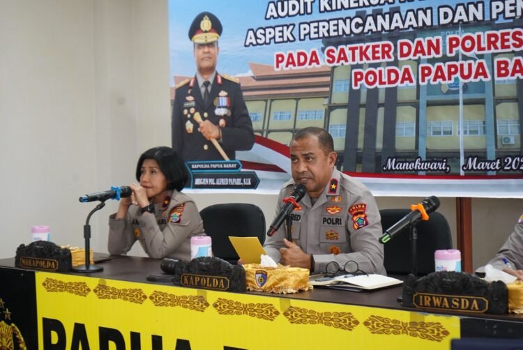 Polda Papua Barat Gelar Taklimat Awal Audit Kinerja Tahap I TA 2026