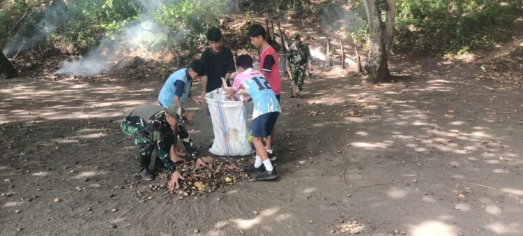 Semangat Kebersamaan dan Kepedulian, Koramil 01 Bitung Kolaborasi Bersama Lintas Sektoral Gaungkan Gerakan Indonesia Asri