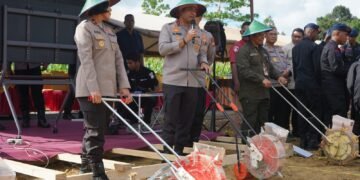 Polda Papua Barat Gelar Tanam Raya Jagung Dukung Ketahanan Pangan Nasional