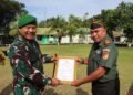 Sebagai Bentuk Penghargaan dan Penghormatan, Dandim 1310/Bitung Lepas Anggota Pindah Satuan dan Purna Tugas