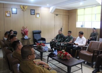 Bahas Konflik Antar Kelompok Pemuda, Dandim 1310/Bitung Letkol Inf Dewa Made DJ Hadiri Rapat Koordinasi Lintas Sektoral bersama Forkopimda Bitung