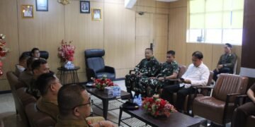 Bahas Konflik Antar Kelompok Pemuda, Dandim 1310/Bitung Letkol Inf Dewa Made DJ Hadiri Rapat Koordinasi Lintas Sektoral bersama Forkopimda Bitung