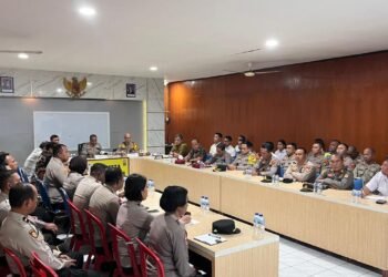Kapolda Papua Barat Laksanakan Kunjungan Kerja ke Polresta Manokwari