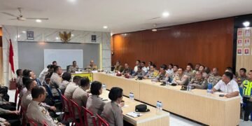 Kapolda Papua Barat Laksanakan Kunjungan Kerja ke Polresta Manokwari