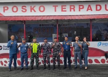Pantau Arus Mudik Jelang Idul Fitri 1447 Hijriah, Kodim 1310/Bitung Terjunkan Personel Siaga di Pos-Pos Pengamanan
