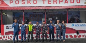 Pantau Arus Mudik Jelang Idul Fitri 1447 Hijriah, Kodim 1310/Bitung Terjunkan Personel Siaga di Pos-Pos Pengamanan