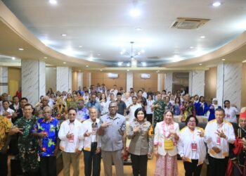 Wakapolda Papua Barat Hadiri Rakenwil Kerukunan Kawanua, Perkuat Persatuan dan Sinergitas di Manokwari
