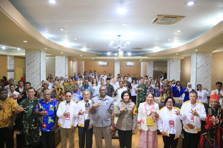 Wakapolda Papua Barat Hadiri Rakenwil Kerukunan Kawanua, Perkuat Persatuan dan Sinergitas di Manokwari