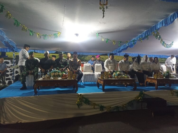 Pastikan Kegiatan Berlangsung Aman dan Lancar, Personel Kodim 1310/Bitung Pengamanan Pawai Takbir Idul Fitri 1447 H di kota Bitung