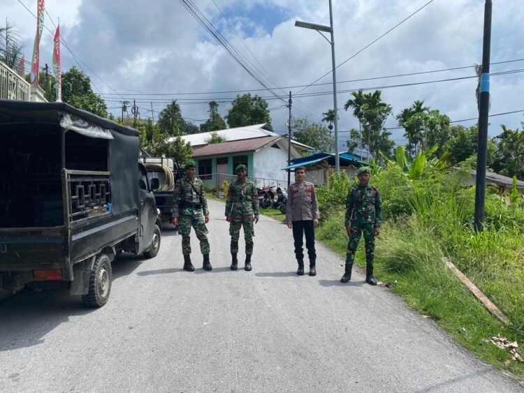 Sinergitas TNI–Polri Jaga Fakfak Tetap Kondusif, Ibadah Minggu Palem Berlangsung Aman dan Khidmat