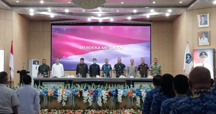 Bangun Sinergi Yang Kuat Antara TNI dan Pemerintah Daerah, Dandim 1310/Bitung Hadiri Musrenbang RKPD Kota Bitung Tahun 2027