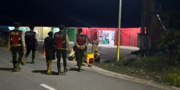 Sat Samapta Polres Sarmi Intensifkan Patroli Dialogis, Hadirkan Rasa Aman di Tengah Aktivitas Masyarakat
