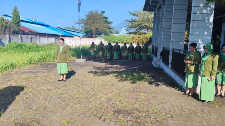 Peringati HUT ke-80 Persit Kartika Chandra Kirana Tahun 2026, Anggota dan Pengurus Persit KCK Cabang LXII Kodim 1310 Bitung Gelar Ziarah Rombongan